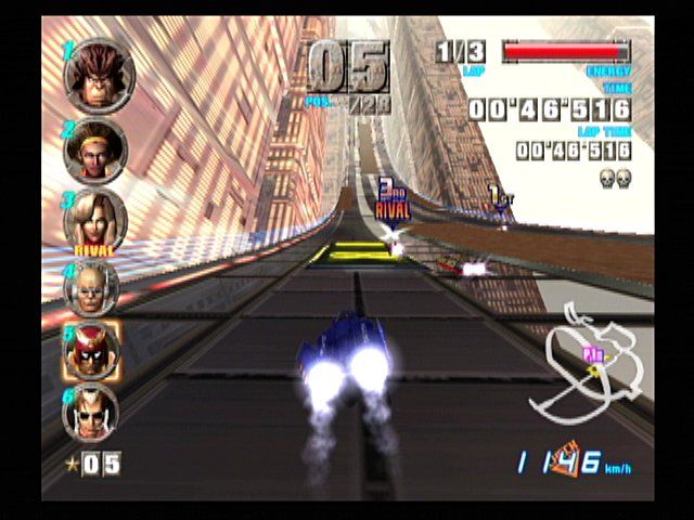 
F-Zero GX | GameCube | gameplay screenshot | Data by MobyGames.com