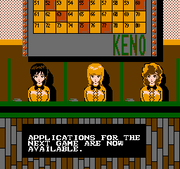
Vegas Dream | NES | gameplay screenshot | Data by MobyGames.com