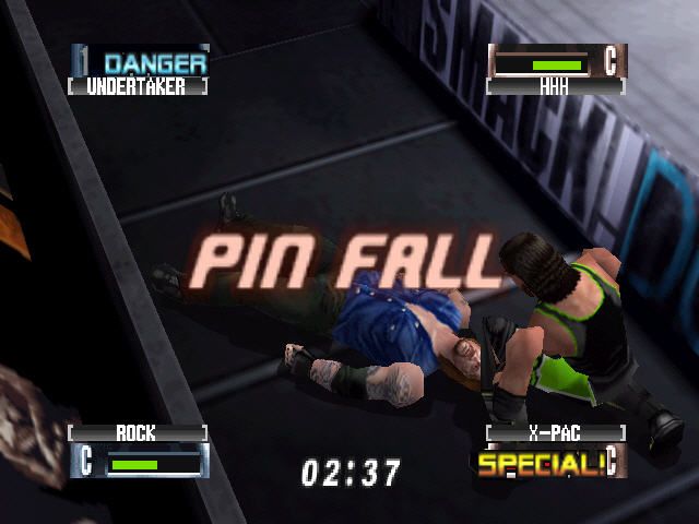
WWF No Mercy | Nintendo 64 | gameplay screenshot | Data by MobyGames.com