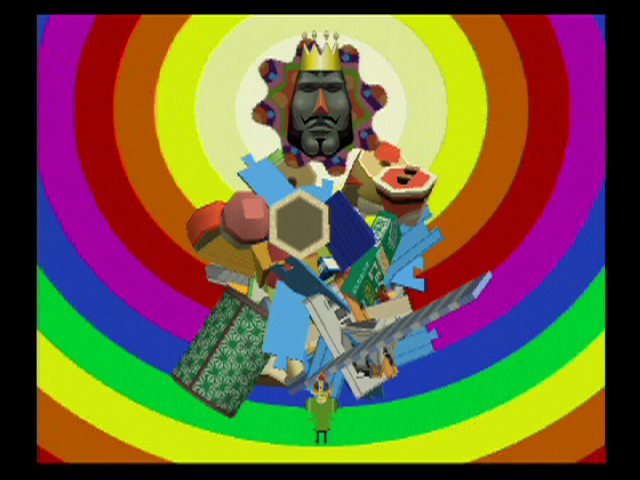 We ♥ Katamari | PlayStation 2 | gameplay screenshot | Region: North America | source-country= | Data by MobyGames.com