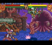 
Teenage Mutant Ninja Turtles: Tournament Fighters | SNES | gameplay screenshot | Data by MobyGames.com