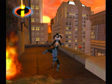 The Incredibles | GameCube | gameplay screenshot | region=North America | source-country= | zypher-v2 | moby-3061f9f55af5 | Data by MobyGames.com