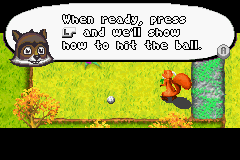 Over the Hedge: Hammy Goes Nuts! | Game Boy Advance | gameplay screenshot | region=North America | source-country= | zypher-v2 | moby-6f123d42283b | Data by MobyGames.com