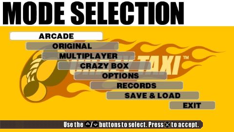 
Crazy Taxi: Fare Wars | PSP | gameplay screenshot | Data by MobyGames.com