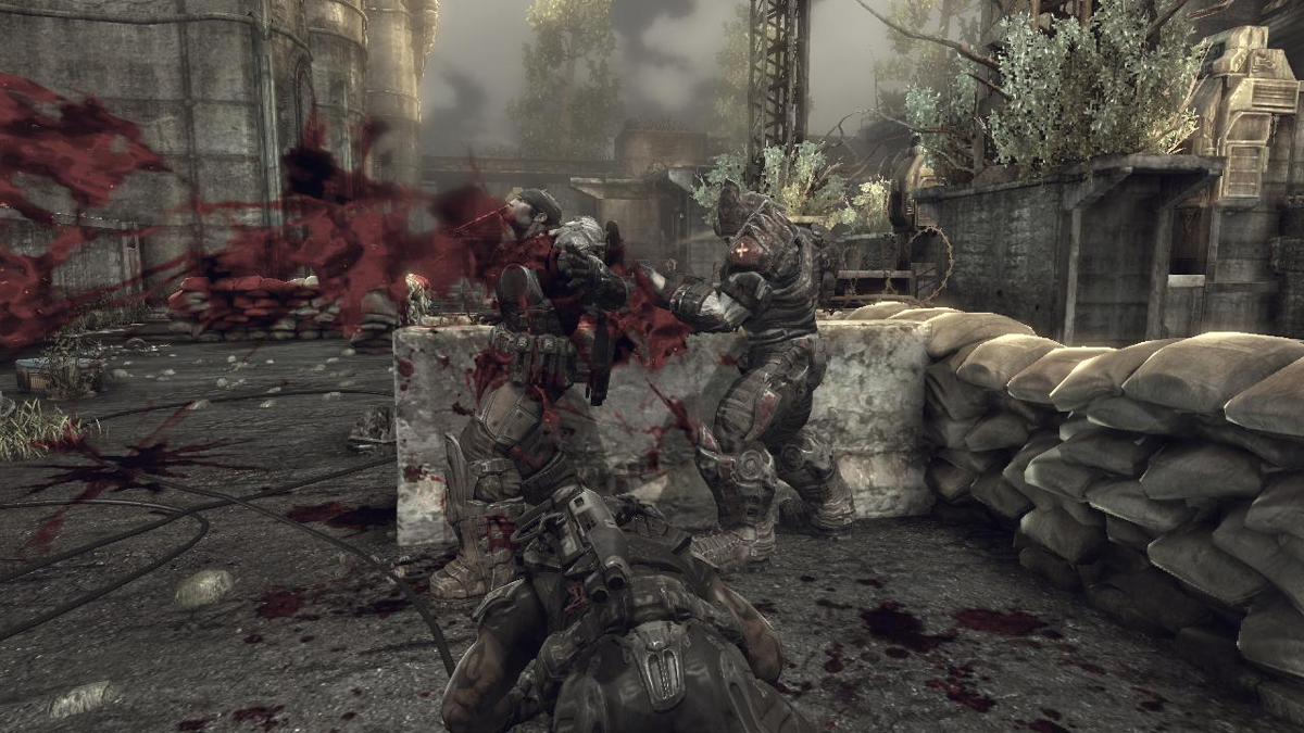 Gears of War 2 | Xbox 360 | gameplay screenshot | region=North America | source-country= | zypher-v2 | moby-19ed5c906c38 | Data by MobyGames.com