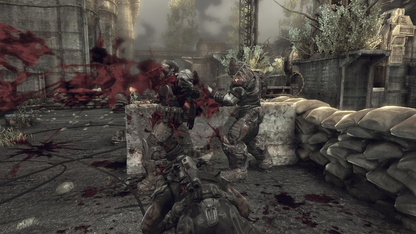 Gears of War 2 | Xbox 360 | gameplay screenshot | region=North America | source-country= | zypher-v2 | moby-19ed5c906c38 | Data by MobyGames.com
