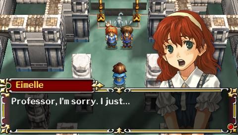 
The Legend of Heroes: A Tear of Vermillion | PSP | gameplay screenshot | Data by MobyGames.com