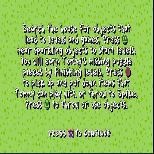 
Rugrats: Search for Reptar | PlayStation | gameplay screenshot | Region: North America | source-country= | Data by MobyGames.com