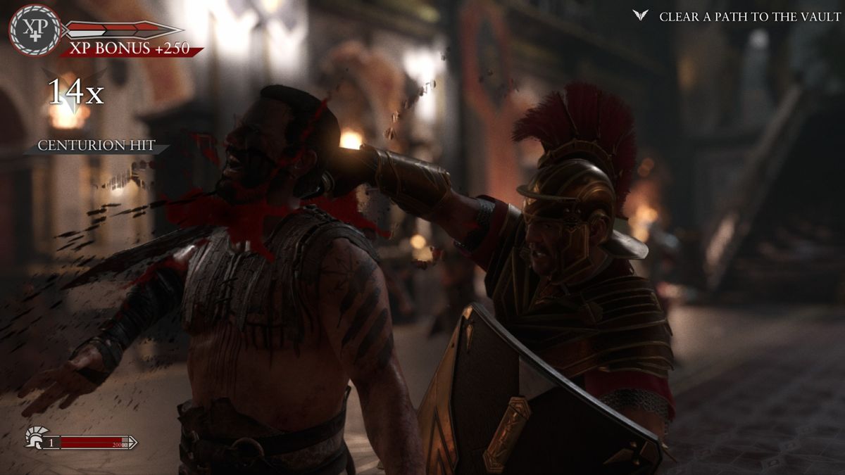 
Ryse: Son of Rome | Xbox One | gameplay screenshot | Region: North America | source-country= | Data by MobyGames.com