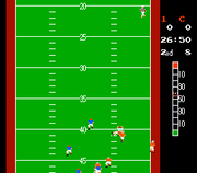 
10-Yard Fight | NES | gameplay screenshot | Data by MobyGames.com