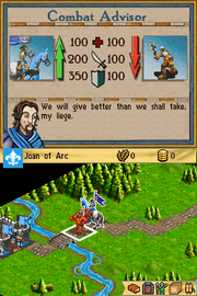 
Age of Empires: The Age of Kings | Nintendo DS | gameplay screenshot | Data by MobyGames.com