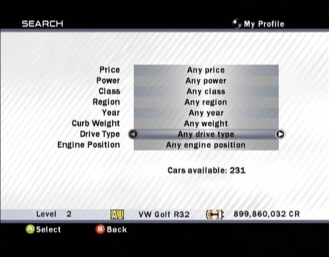 Forza Motorsport | Xbox | gameplay screenshot | region=North America | source-country= | zypher-v2 | moby-c9fd7b7a3ef7 | Data by MobyGames.com