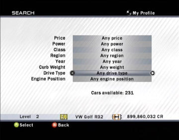 Forza Motorsport | Xbox | gameplay screenshot | region=North America | source-country= | zypher-v2 | moby-c9fd7b7a3ef7 | Data by MobyGames.com