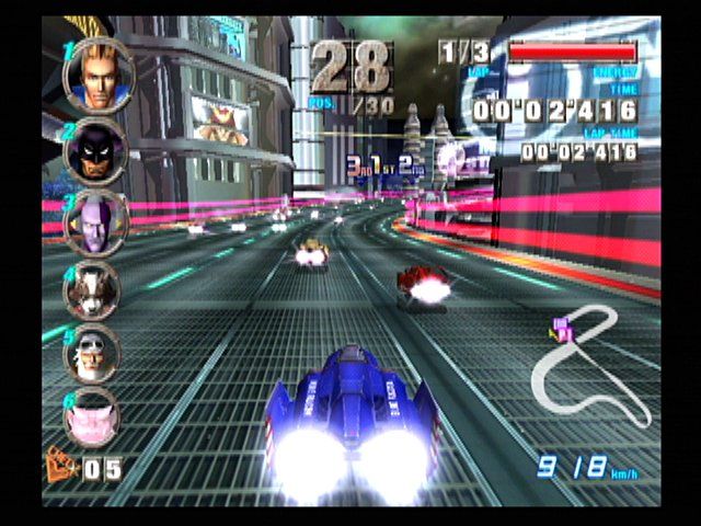 F-Zero GX | GameCube | gameplay screenshot | Data by MobyGames.com