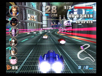 
F-Zero GX | GameCube | gameplay screenshot | Data by MobyGames.com
