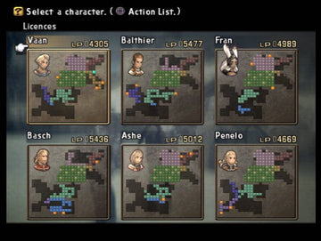 Final Fantasy XII | PlayStation 2 | gameplay screenshot | region=North America | edition=steelbook | source-country= | zypher-v2 | moby-0f365a6528d3 | Data by MobyGames.com