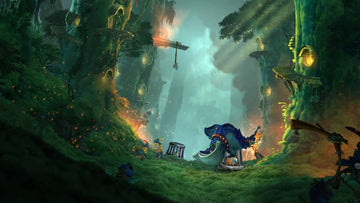 
Rayman Legends | PlayStation 4 | gameplay screenshot | Region: North America | source-country= | Data by MobyGames.com
