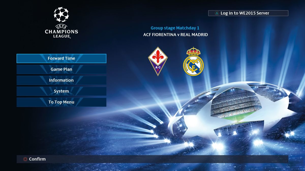 
PES 2015: Pro Evolution Soccer | PlayStation 4 | gameplay screenshot | Data by MobyGames.com