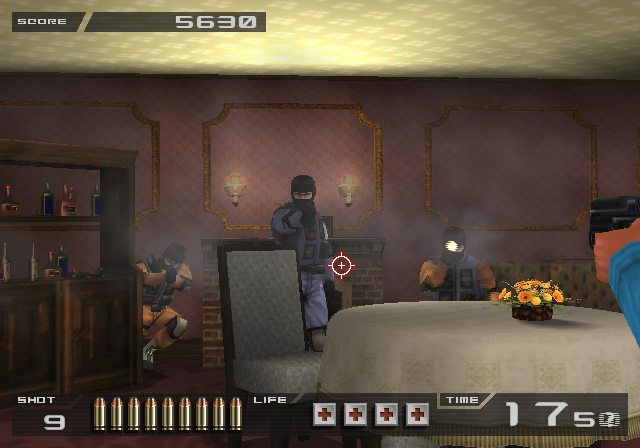 
Time Crisis II | PlayStation 2 | gameplay screenshot | Data by MobyGames.com