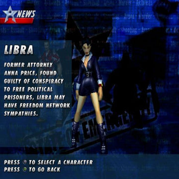 
State of Emergency | PlayStation 2 | gameplay screenshot | Data by MobyGames.com