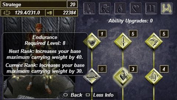 Untold Legends: Brotherhood of the Blade | PSP | gameplay screenshot | region=North America | source-country= | zypher-v2 | moby-c8eb62dc0d29 | Data by MobyGames.com
