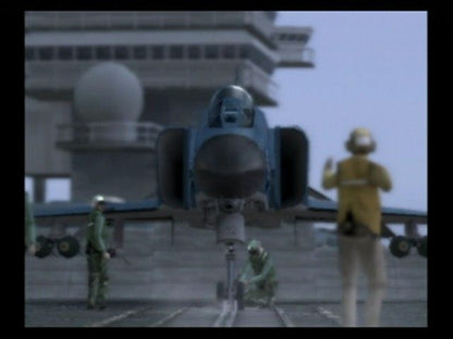 Ace Combat 04: Shattered Skies | PlayStation 2 | gameplay screenshot | region=North America | source-country= | zypher-v2 | moby-bfa98f802603 | Data by MobyGames.com