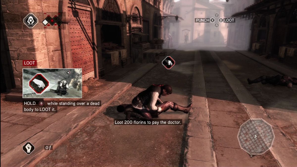 Assassin's Creed II | Xbox 360 | gameplay screenshot | region=North America | source-country= | zypher-v2 | moby-f70e34a26c51 | Data by MobyGames.com