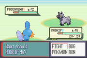 Pokémon Sapphire Version | Game Boy Advance | gameplay screenshot | region=North America | source-country= | zypher-v2 | moby-1e075170472e | Data by MobyGames.com