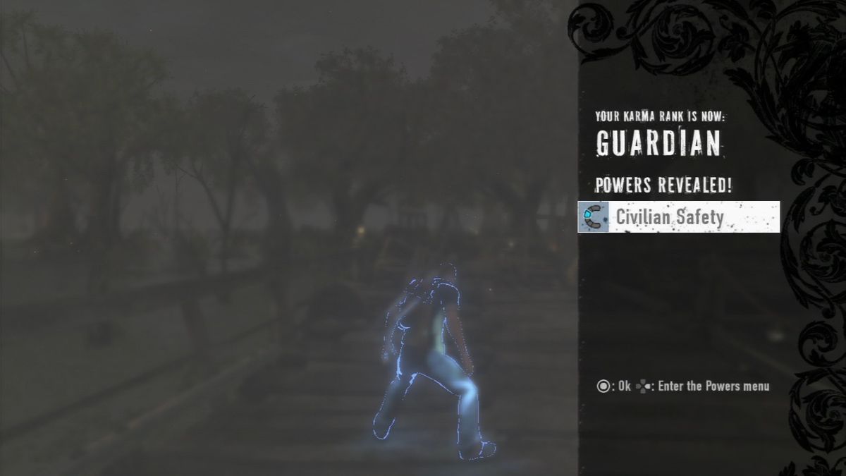 
inFAMOUS 2 | PlayStation 3 | gameplay screenshot | Region: North America | source-country= | Data by MobyGames.com
