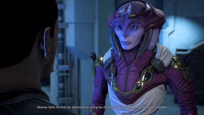 
Mass Effect: Andromeda | PlayStation 4 | gameplay screenshot | Data by MobyGames.com