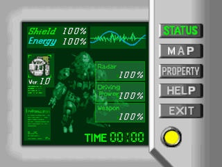 Kileak: The DNA Imperative | PlayStation | gameplay screenshot | region=North America | source-country= | zypher-v2 | moby-d3d94ce1a771 | Data by MobyGames.com