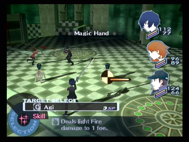 Shin Megami Tensei: Persona 3 | PlayStation 2 | gameplay screenshot | Region: North America | source-country= | Data by MobyGames.com