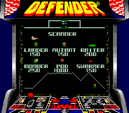 
Arcade Classic 4: Defender/Joust | Game Boy | gameplay screenshot | Data by MobyGames.com