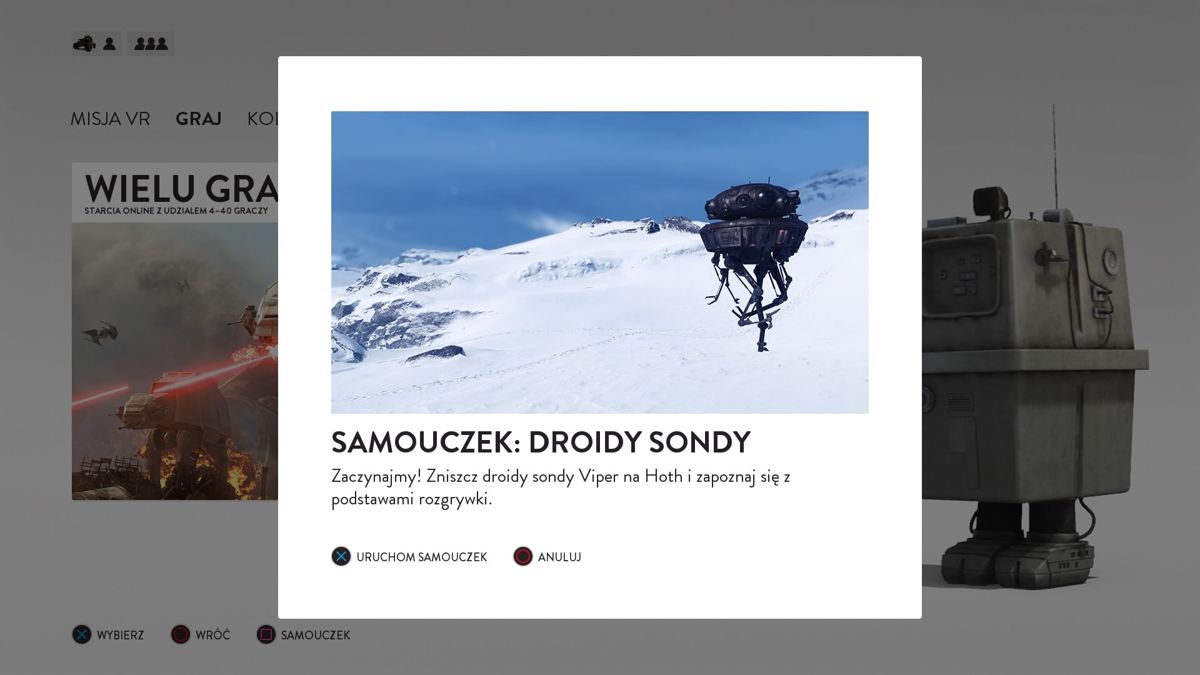 
Star Wars: Battlefront | PlayStation 4 | gameplay screenshot | Data by MobyGames.com