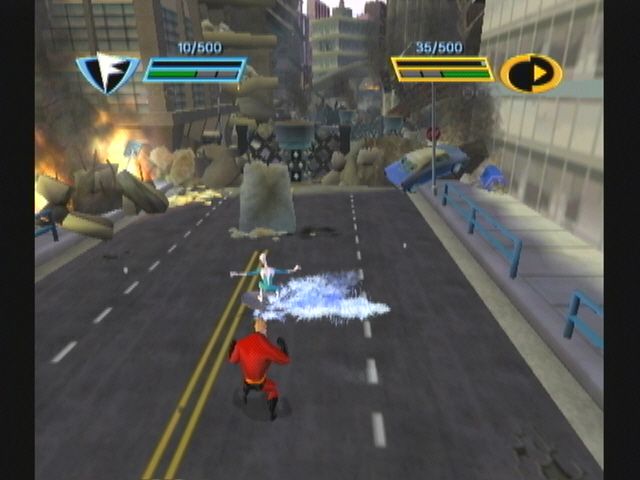 
The Incredibles: Rise of the Underminer | GameCube | gameplay screenshot | Data by MobyGames.com