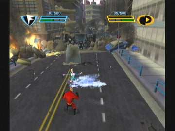 
The Incredibles: Rise of the Underminer | GameCube | gameplay screenshot | Data by MobyGames.com