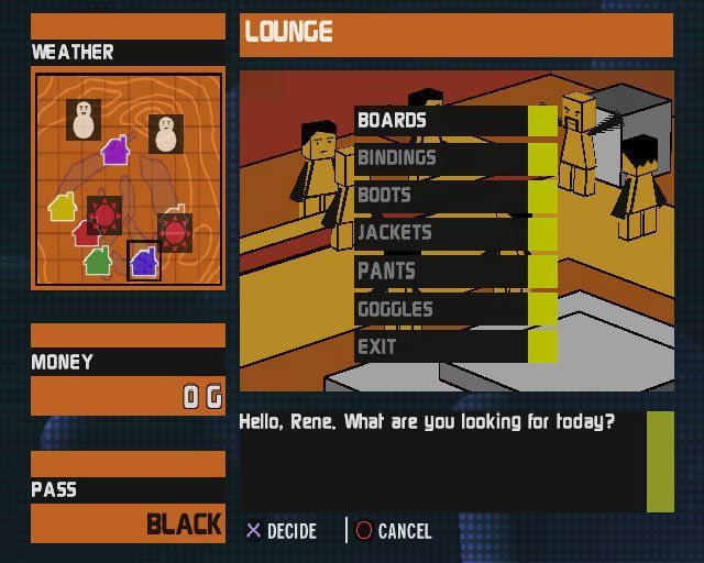 ESPN Winter X Games Snowboarding | PlayStation 2 | gameplay screenshot | Region: North America | source-country= | Data by MobyGames.com