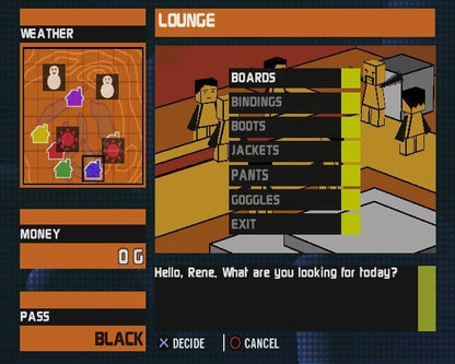 
ESPN Winter X Games Snowboarding | PlayStation 2 | gameplay screenshot | Region: North America | source-country= | Data by MobyGames.com