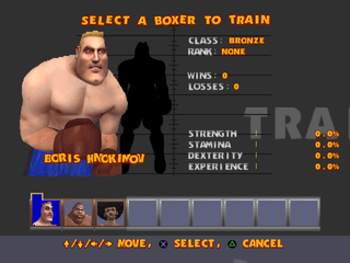 Ready 2 Rumble Boxing | PlayStation | gameplay screenshot | region=North America | source-country= | zypher-v2 | moby-f76e3036eb28 | Data by MobyGames.com