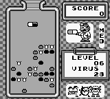 Dr. Mario | Game Boy | gameplay screenshot | region=North America | source-country= | zypher-v2 | moby-b26cc327ccc0 | Data by MobyGames.com
