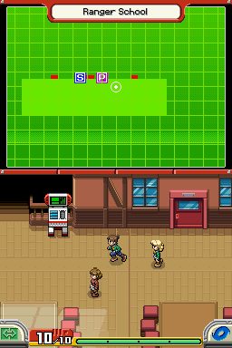 Pokémon Ranger: Shadows of Almia | Nintendo DS | gameplay screenshot | region=North America | source-country= | zypher-v2 | moby-14d626883787 | Data by MobyGames.com