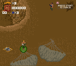 
Total Carnage | SNES | gameplay screenshot | Data by MobyGames.com