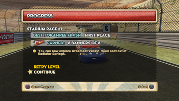 
Disney•Pixar Cars: Mater-National Championship | PlayStation 3 | gameplay screenshot | Data by MobyGames.com