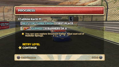 
Disney•Pixar Cars: Mater-National Championship | PlayStation 3 | gameplay screenshot | Data by MobyGames.com