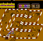 
Ivan 'Ironman' Stewart's Super Off Road | NES | gameplay screenshot | Data by MobyGames.com