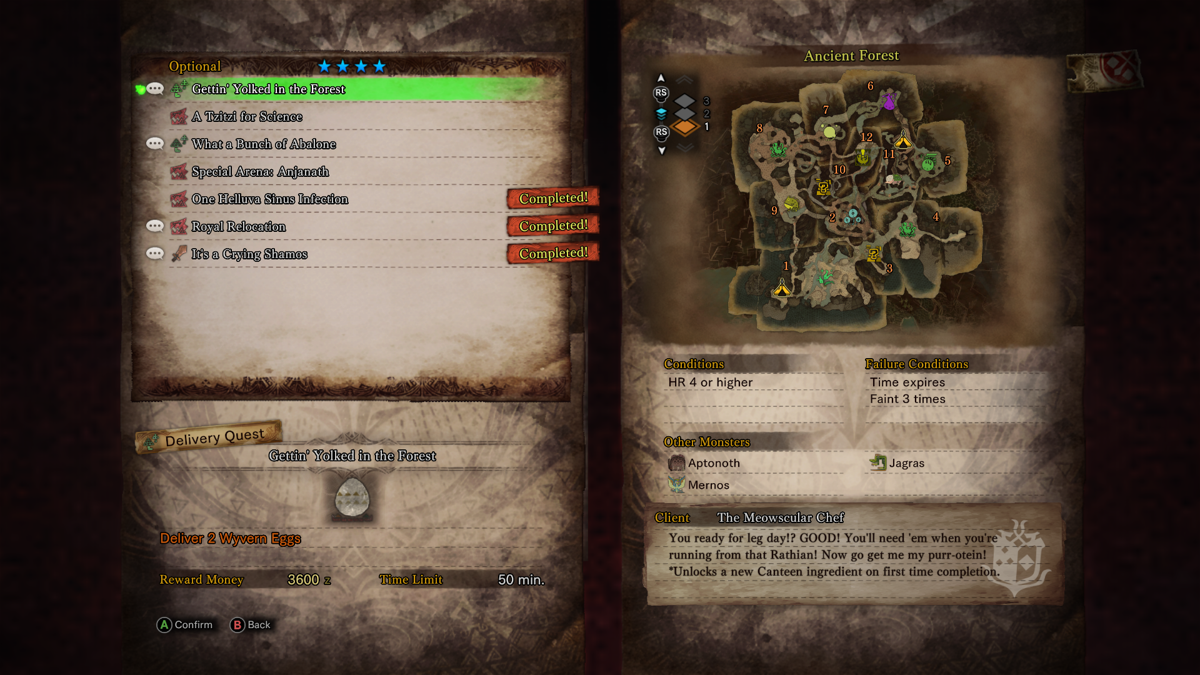 Monster Hunter: World | Xbox One | gameplay screenshot | region=North America | source-country= | zypher-v2 | moby-9807418cfaf3 | Data by MobyGames.com