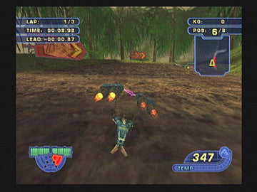 Star Wars: Racer Revenge | PlayStation 2 | gameplay screenshot | region=North America | source-country= | zypher-v2 | moby-73d63949fc40 | Data by MobyGames.com