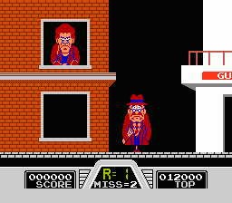 Hogan's Alley | NES | gameplay screenshot | region=North America | source-country= | zypher-v2 | moby-008529157220 | Data by MobyGames.com