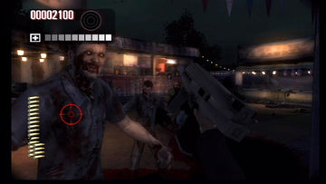 The House of the Dead: Overkill | Wii | gameplay screenshot | region=North America | source-country= | zypher-v2 | moby-6ee8f1f79259 | Data by MobyGames.com