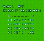 Super Play Action Football | SNES | gameplay screenshot | region=North America | source-country= | zypher-v2 | moby-9cd57440d16c | Data by MobyGames.com